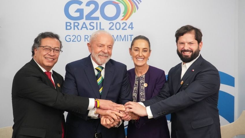 Claudia Sheinbaum refrenda su compromiso con una América Latina unida durante la Cumbre del G20