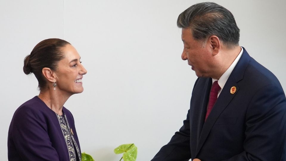 'Con motivo de la Cumbre de Líderes del G20, conversamos con el presidente de China, Xi Jinping', publicó la Presidenta de México en la red social X.