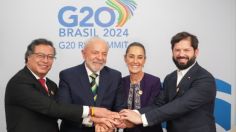 Claudia Sheinbaum sostiene reuniones bilaterales con mandatarios durante G20