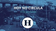 Hoy No Circula para el MIÉRCOLES 20 de noviembre de 2024 en CDMX y EDOMEX