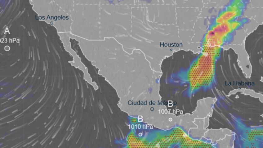 Prevén llegada de un gran "Norte" que se sumará al Frente Frío 10 para el 20 de noviembre