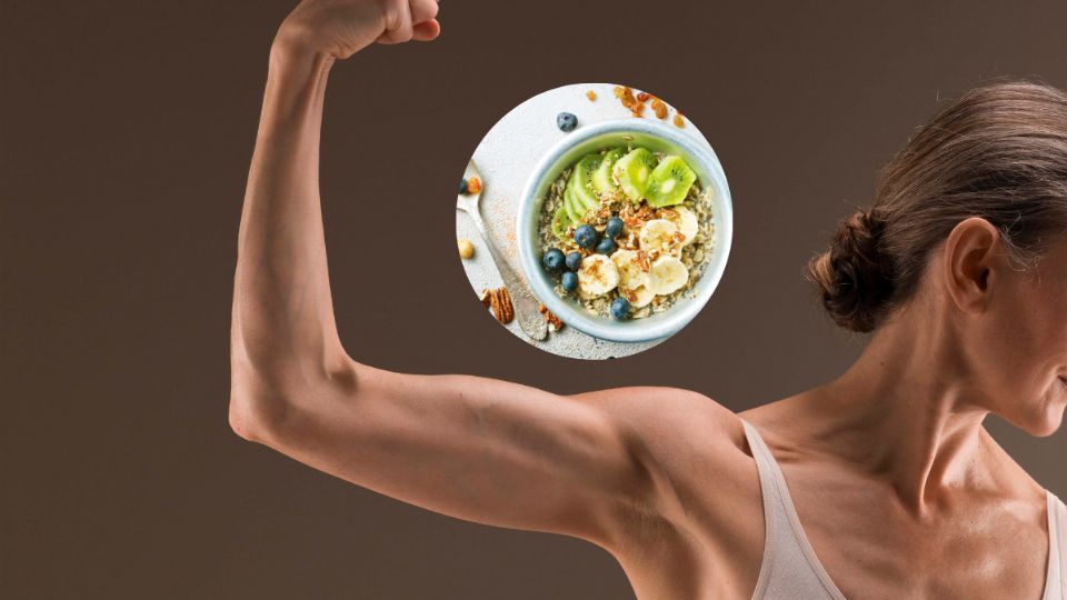 3 mejores desayunos para ganar masa muscular. Fuente: producción El Heraldo de México