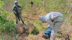 Asegura Sedena laboratorio para drogas sintéticas en Sinaloa