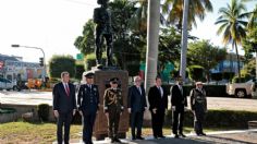 Rocha Moya encabeza la ceremonia del 114 aniversario del Inicio de la Revolución Mexicana