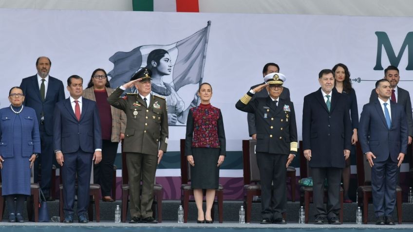 Claudia Sheinbaum: "Nunca nos separaremos del pueblo, ni de los sentimientos de la Nación"