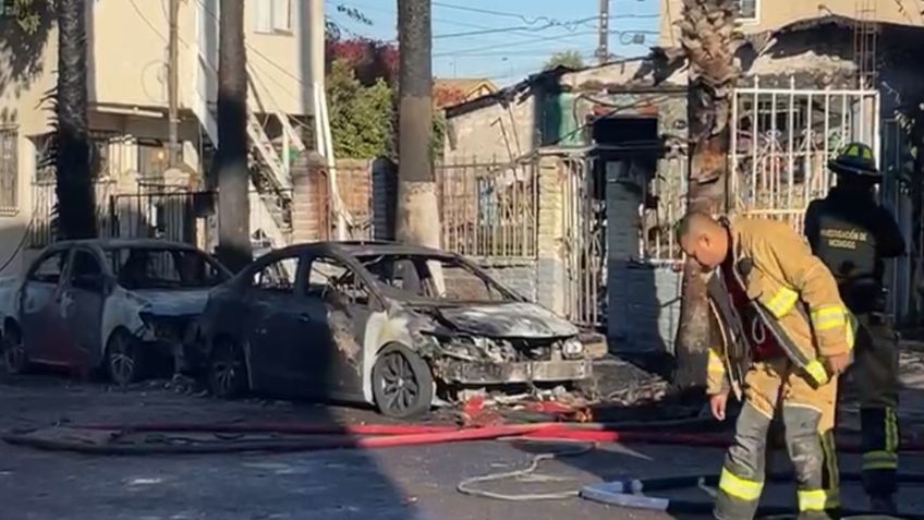 Mueren 2 personas y un menor resulta herido en fuerte incendio en Tijuana