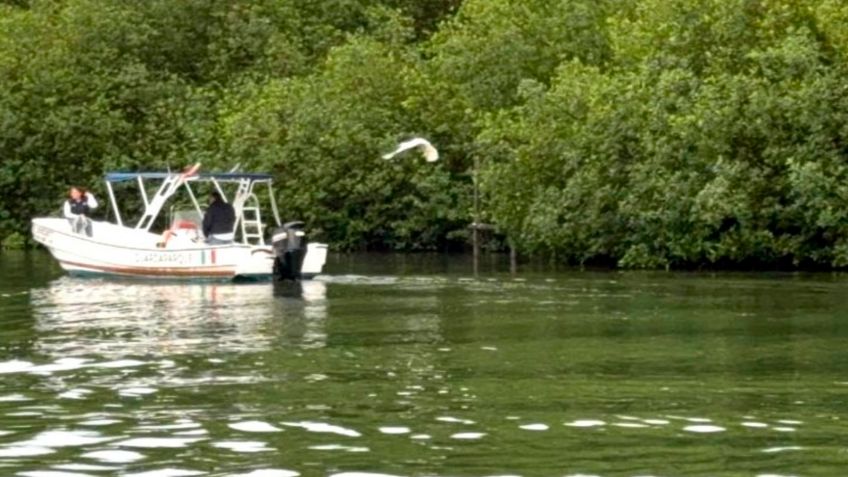 Hallan el cuerpo de una persona flotando en la Laguna Nichupté