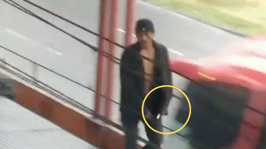 Hombre intoxicado y armado con cuchillo provoca caos en Metro Guelatao | VIDEO