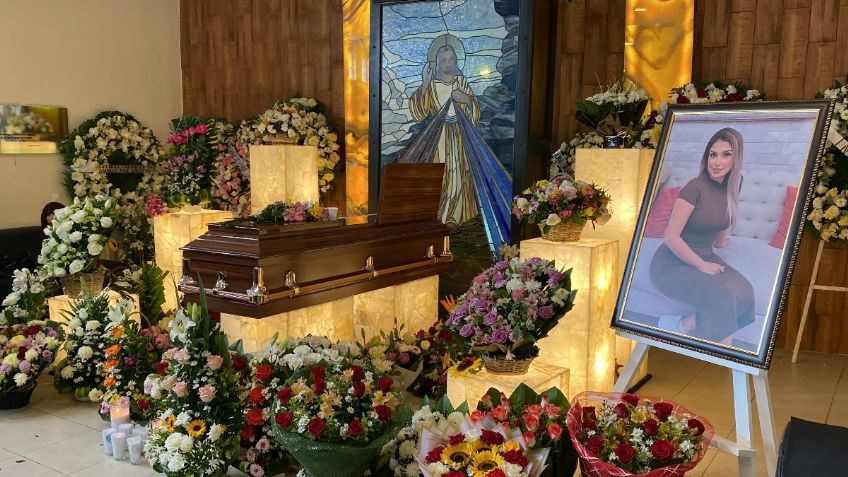 Así despidieron a Mónica, joven asesinada por su novio, él huyó rumbo a San Cristóbal de Las Casas