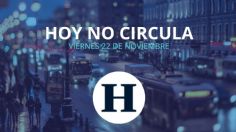 Hoy No Circula este VIERNES 22 de noviembre de 2024 en CDMX y EDOMEX