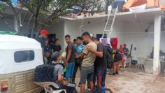 Rescatan a 174 migrantes en Juchitán de Zaragoza, hay 4 detenidos