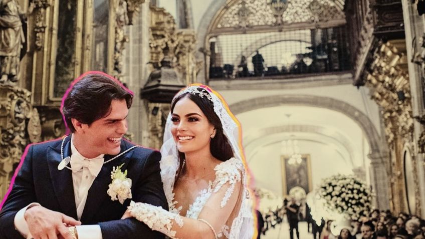 Así fue la lujosa boda de Ximena Navarrete y el empresario Juan Carlos Valladares