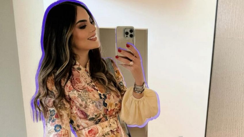 Ximena Navarrete luce por primera vez su pancita de embarazo; muestra el glamur de la maternidad con jeans y gabardina de cuero | FOTOS