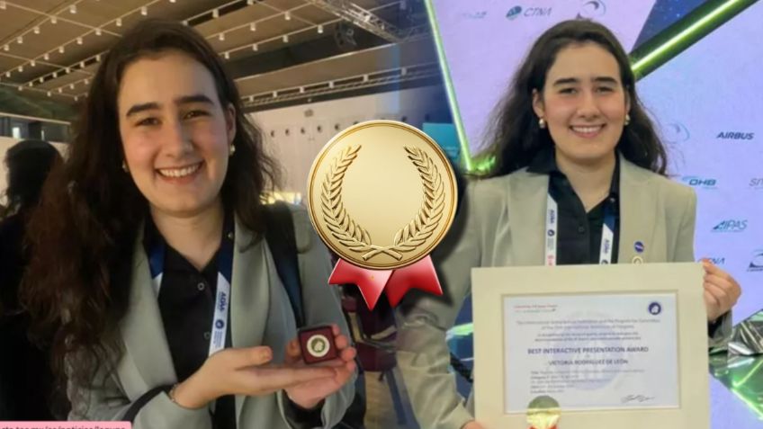 Ella es Victoria, primera mexicana en ganar un premio espacial al revolucionar las misiones en la Luna