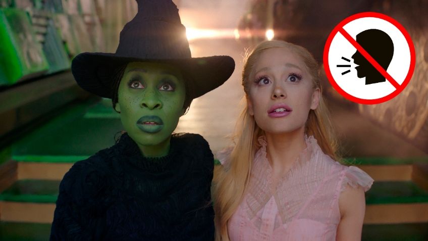 Cines prohíben a los asistentes cantar durante la proyección de la película “Wicked”