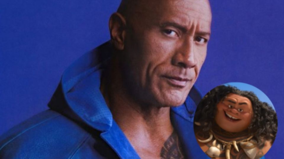 'The Rock'  interpretará al semidiós 'Maui' en el live action de Moana
