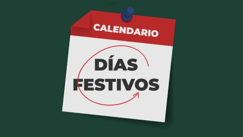 Los días feriados oficiales están estipulados en el articulo 74 de la Ley Federal del Trabajo.