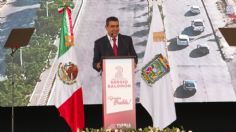 Sergio Salomón Céspedes rinde su informe de labores en Puebla