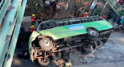 Volcadura en la México-Cuernavaca: confirman que el chofer del camión escapó tras provocar el aparatoso accidente