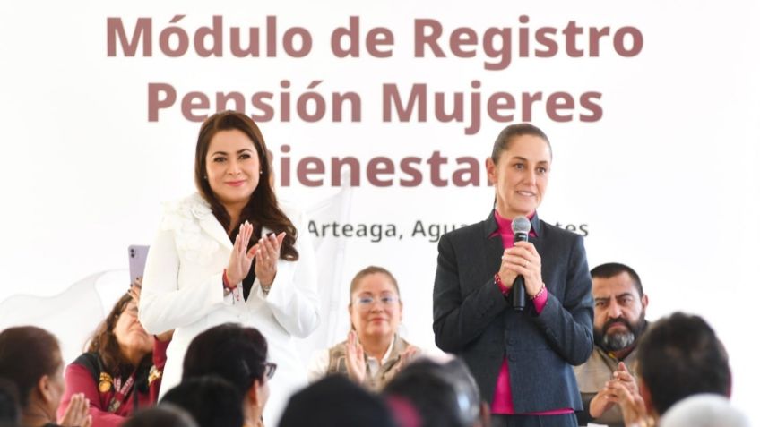 Tere Jiménez y Claudia Sheinbaum reiteran su compromiso de trabajar por un mejor Aguascalientes