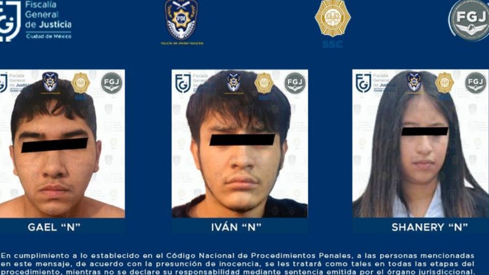 Detienen a tres personas por homicidio calificado y tentativa de transfeminicidio en un hecho ocurrido en octubre de 2024 en la alcaldía Cuauhtémoc.