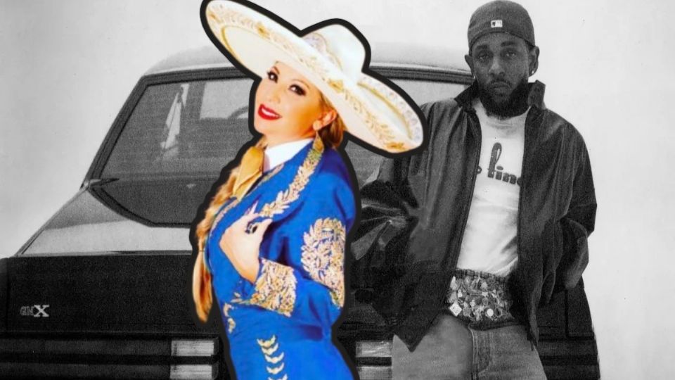 La famosa cantante mexicana mostró su talento al parecer con Kendrick Lamar