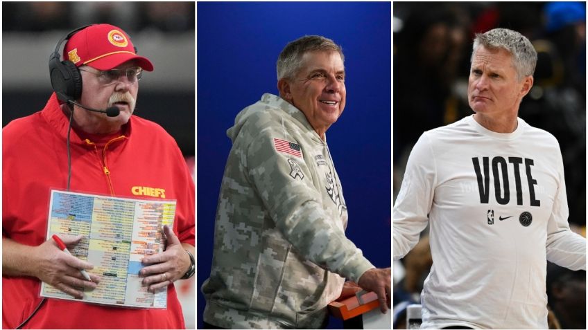 La NFL y la NBA lideran el Top 10 de los entrenadores mejor pagados: Andy Reid encabeza la lista