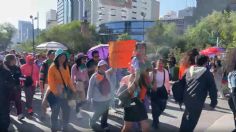 Marchan miles de mujeres hacia el Zócalo contra la violencia de género