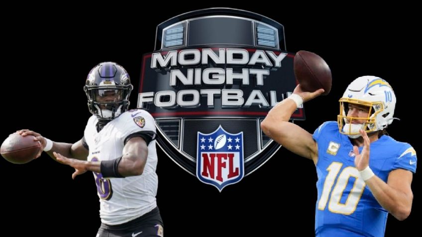 Monday Night Football: dónde y a qué hora el partido de los Baltimore Ravens vs Los Angeles Chargers