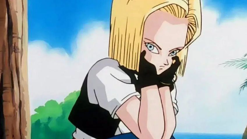 Cómo lucia realmente la hermosa Androide 18 de Dragon Ball Z en su boceto original