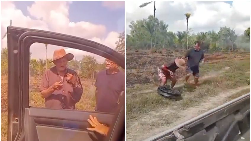 Por un terreno, hombre asesina a tiros a un campesino cuando estaba sembrando | VIDEO