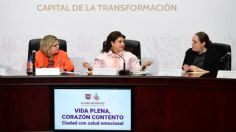 Clara Brugada presenta estrategia para atender la salud mental de los capitalinos