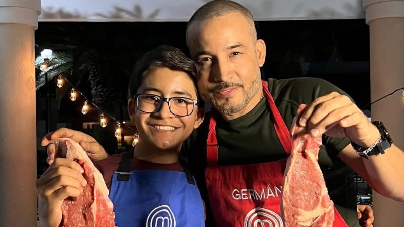 Germán Montero y su papá participaron en MasterChef