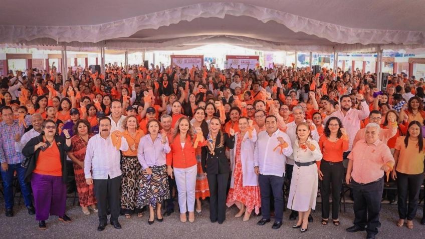 Evelyn Salgado conmemora el Día Internacional de la Eliminación de la Violencia contra las Mujeres en Guerrero