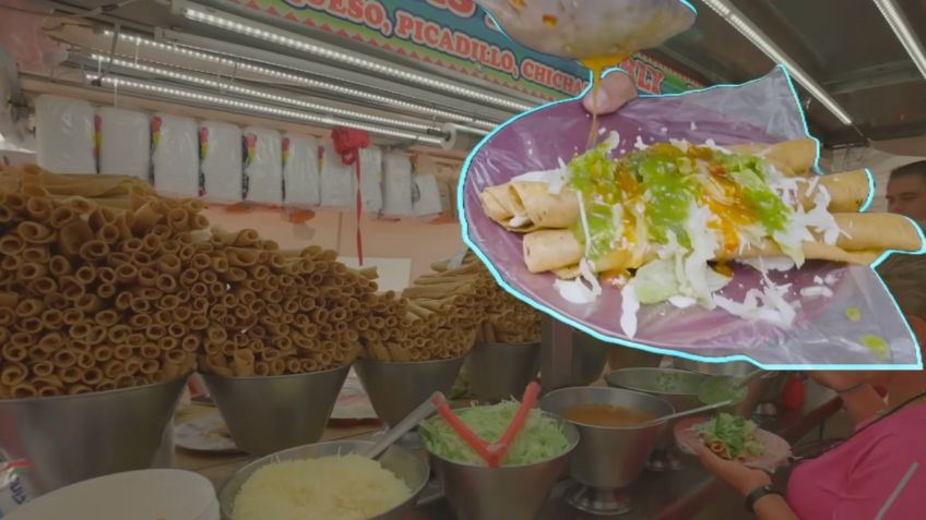 El puesto ambulante con las flautas más deliciosas de toda la CDMX y a un súper precio