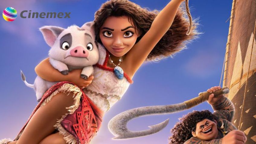 Conoce cuánto cuesta el combo de los vasos de Moana 2 de Cinemex