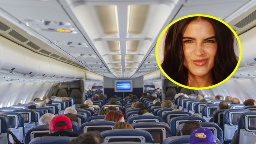 Ejercicios para vuelos largos: mantente activo como Bárbara de Regil en tus viajes