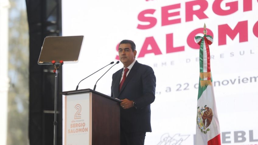 Sergio Salomón: de la mano de la sociedad, gobierno estatal logró unidad y reconciliación de Puebla