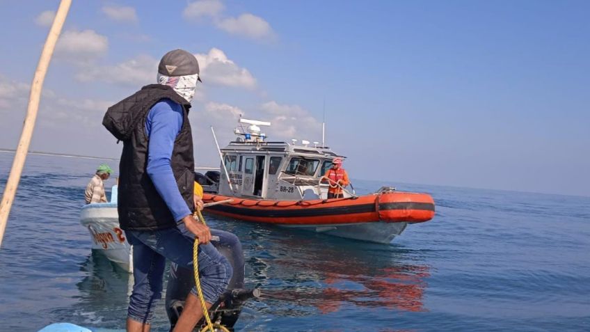 Hallan a los pescadores del barco “Felgon II” que se perdieron en el Golfo de México