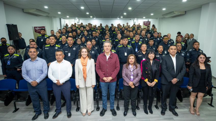 Dan capacitación a policías de Puebla capital  en materia de responsabilidades administrativas y ética