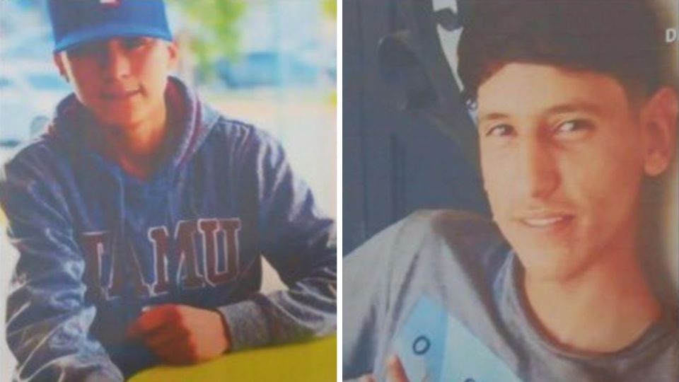 Los dos adolescentes, desaparecidos desde el 19 de noviembre pasado.