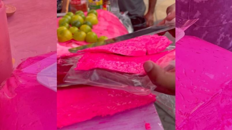 El turrón rosa es un postre típico de Guadalajara