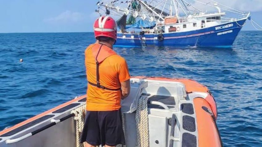 La Marina buscará al barco “Roque Rojas I” en el fondo del Golfo de México, desapareció el 4 de noviembre