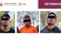 SSC-CDMX detiene a tres hombres por extorsión a la dueña de una farmacia en la alcaldía Iztapalapa