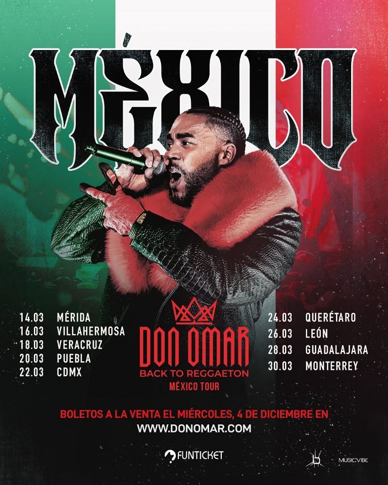 Don Omar confirma gira de regreso en México, estas son las fechas y ...