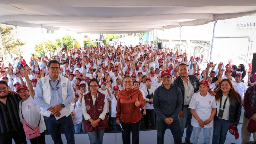 Gorras guindas, agentes de cambio en Iztapalapa para la construcción de la paz