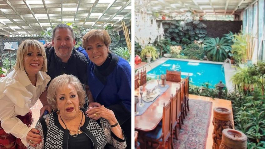 Silvia Pinal: con jardín interior, alberca y marfiles; así es la lujosa MANSIÓN de la actriz en El Pedregal