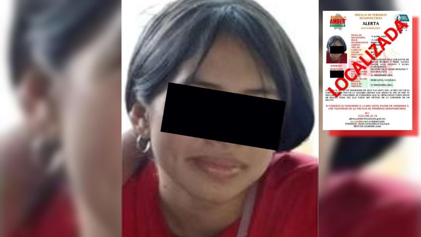 ¿Qué pasó con Kimberly? Localizan a joven tras haber desaparecido al salir de la preparatoria en Monclova