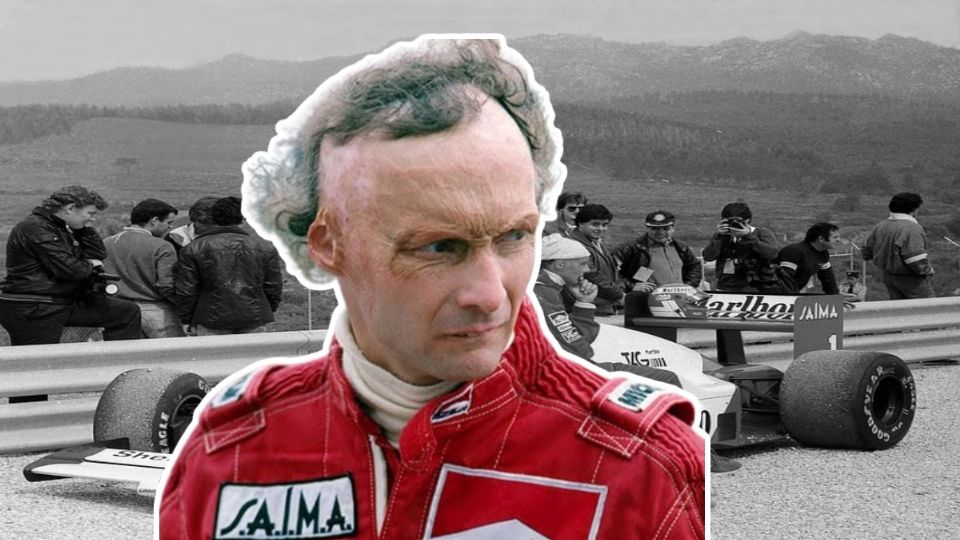 Niki Lauda vivió uno de los peores choques de la Fórmula 1 que casi le arrebata la vida