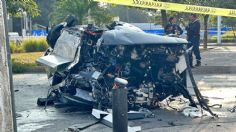 Otra Cybertruck de 2 millones de pesos choca y queda DESTROZADA en Jalisco, hay 4 heridos